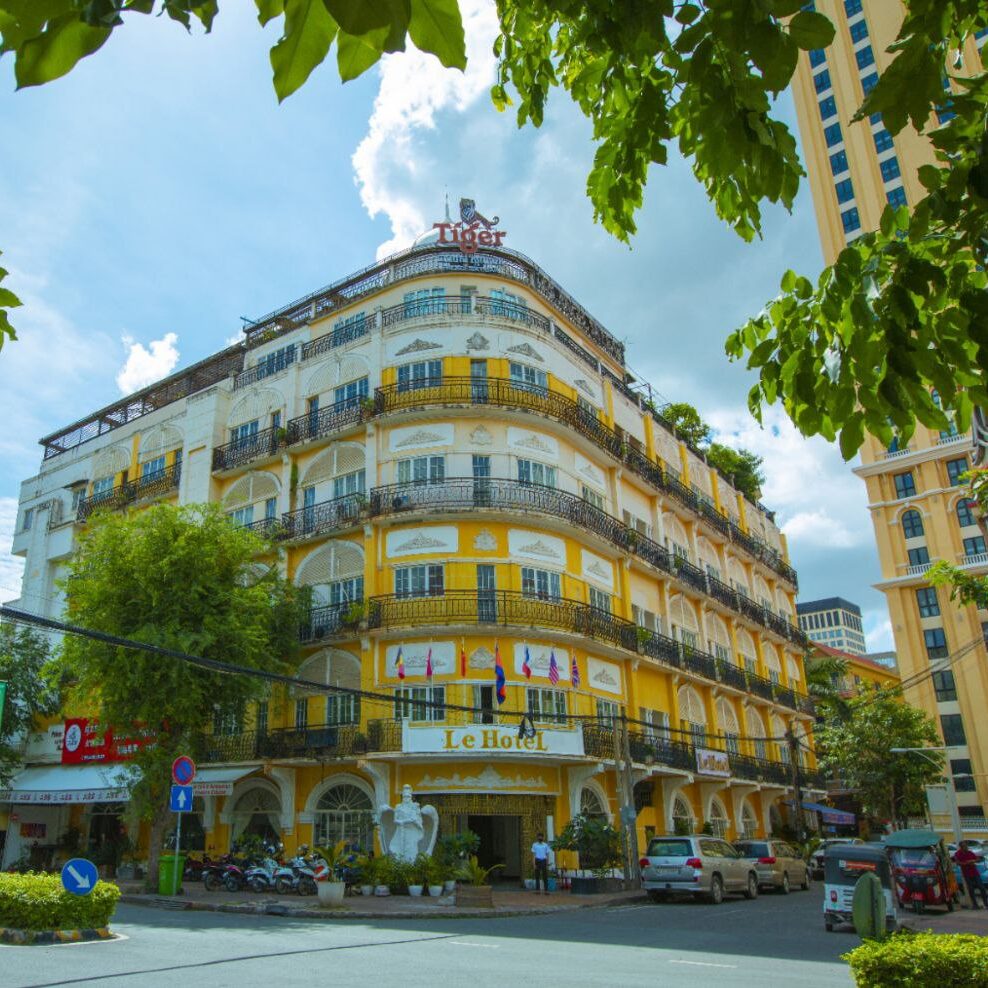 historic casablanca hotel phnom penh. formally known as LE Hotel